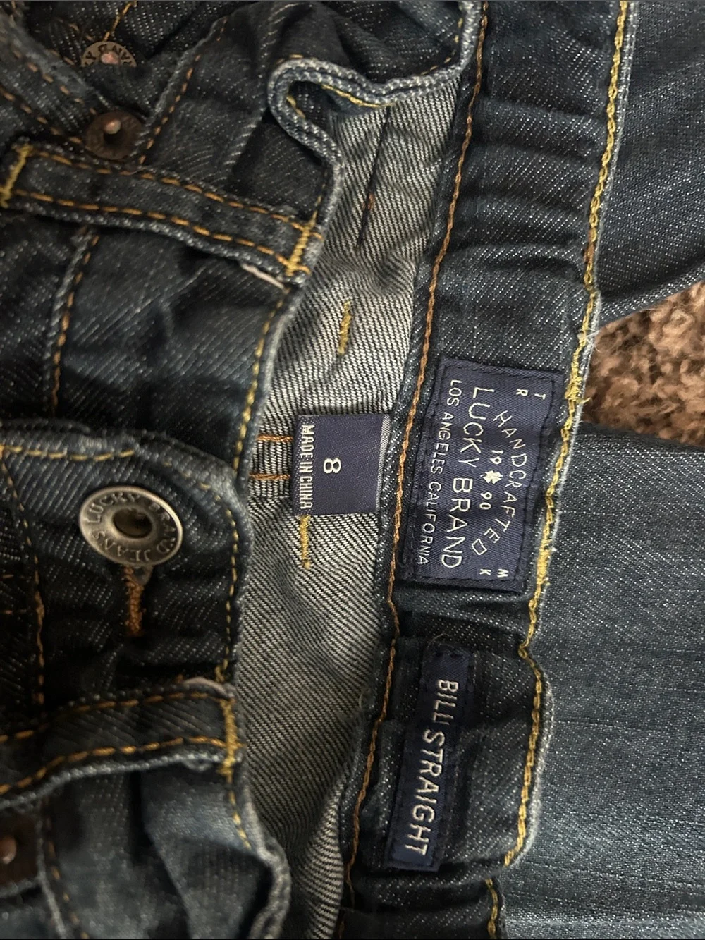 Kids Lucky Straight jeans